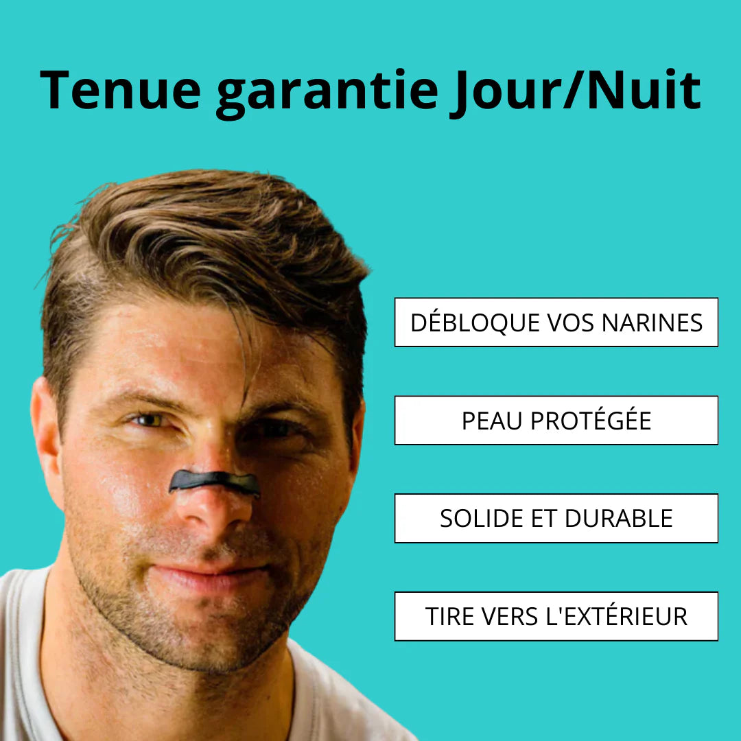 KIT DE DEMARRAGE AVEC BANDELETTES NASALES RESPIRATOIRES