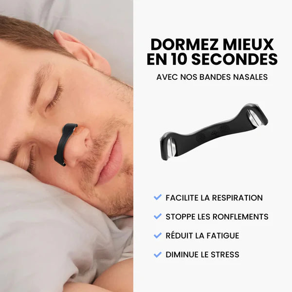 KIT DE DEMARRAGE AVEC BANDELETTES NASALES RESPIRATOIRES